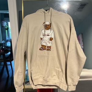 Beige sig ep hoodie